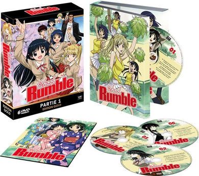 School Rumble - Intgrale - Saison 1 - Coffret DVD + Livret - Edition Gold