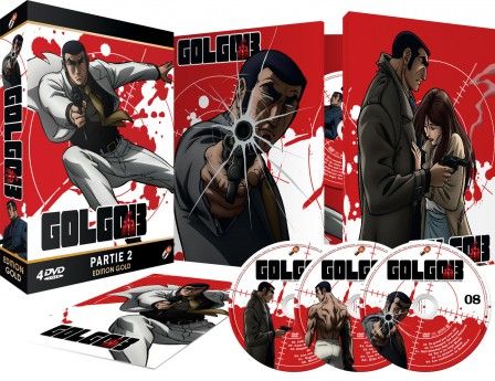 Golgo 13 - Partie 2 - Coffret DVD + Livret - Edition Gold