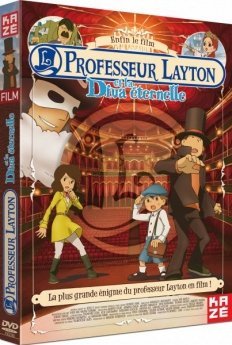 Professeur Layton et la Diva ternelle - Film - DVD