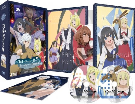 DanMachi: Familia Myth - Saison 2 - Edition Collector - Coffret DVD