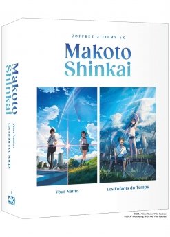 Makoto Shinkai : Your Name + Les Enfants du temps (2025) - 4K UHD